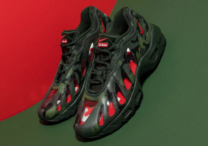 Alternative view of Giày Nike Air Max 96 x Supreme 'Camo' CV7652-300