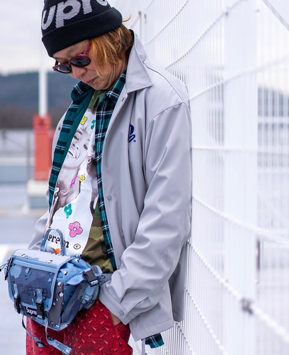 Túi Supreme SS20 Black WaistBag - Ảnh 2