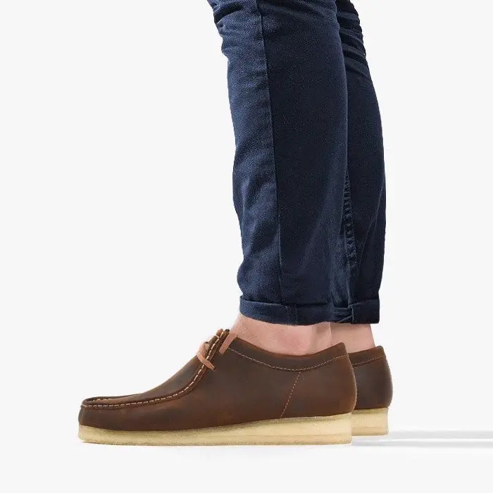 Alternative view of Giày Clarks Wallabee 'Beeswax' 261-56605