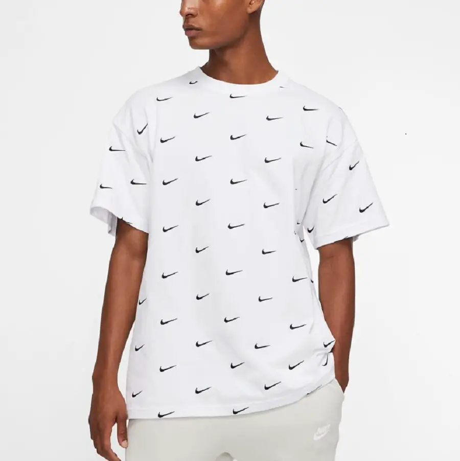 Alternative view of Áo Nike Lab Swoosh T Shirt ‘White’ CK4094-100