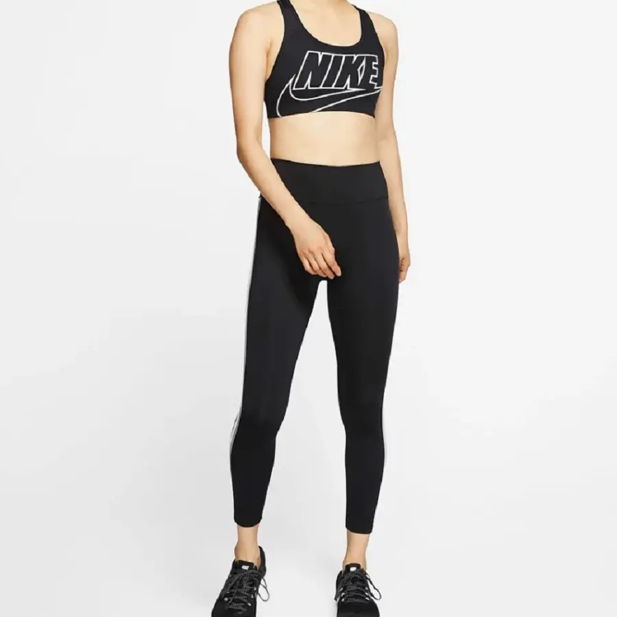 Alternative view of Áo Nike Swoosh Sports Bra ‘Black’ BV3644-010