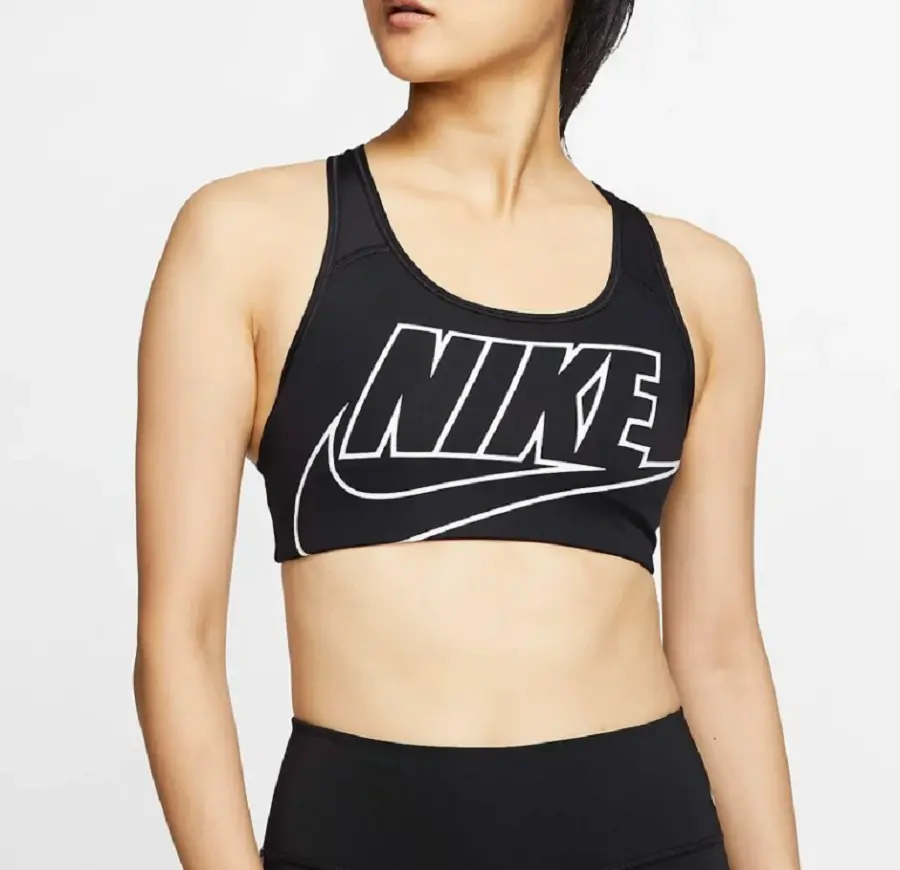 Áo Nike Swoosh Sports Bra ‘Black’ BV3644-010 - Ảnh 4