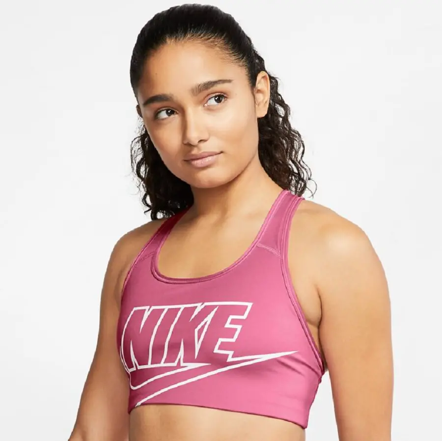 Áo Nike Swoosh Sports Bra ‘Pink’ BV3644-684 - Ảnh 6