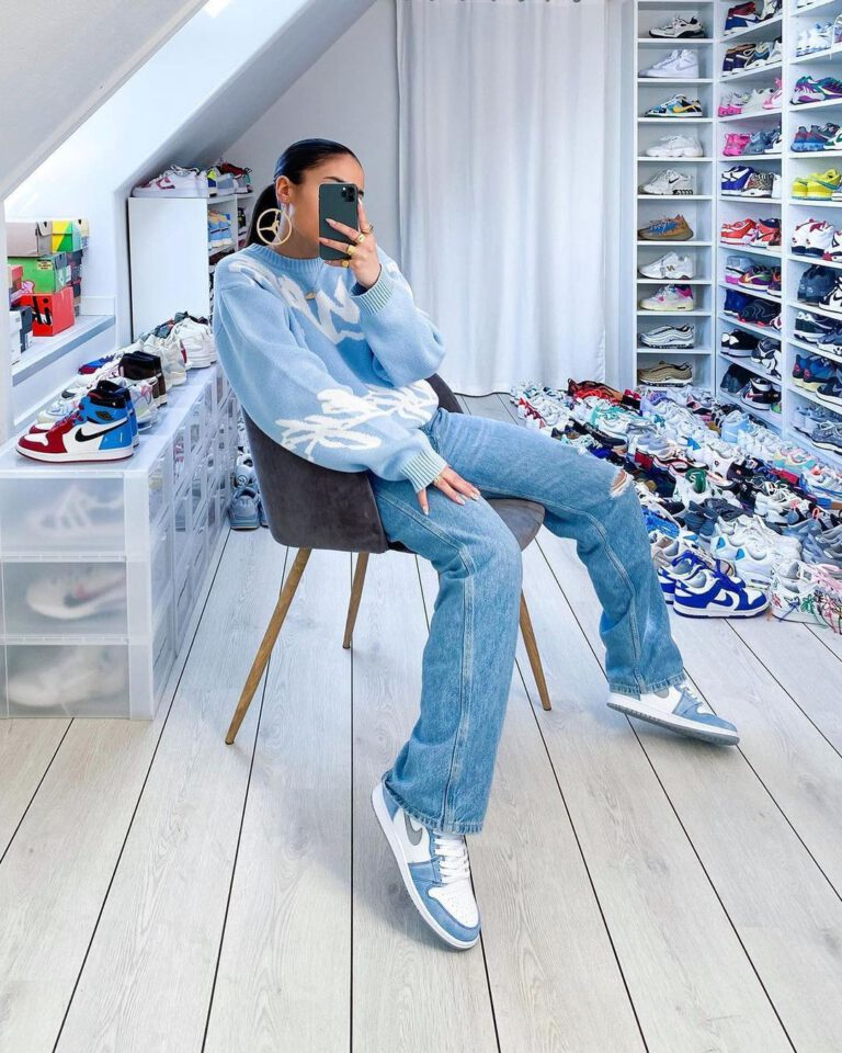 Giày Nike Air Jordan 1 Retro High OG GS 'Hyper Royal' 575441-402 - Ảnh 7