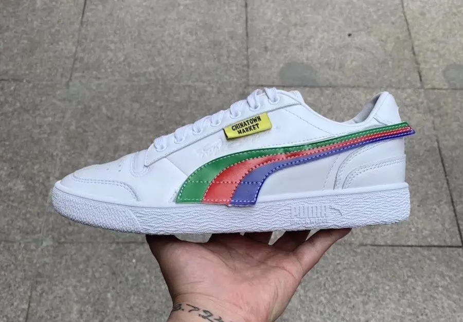 Giày Puma Chinatown Market x Ralph Sampson Low 'White' 371089-01 - Ảnh 5