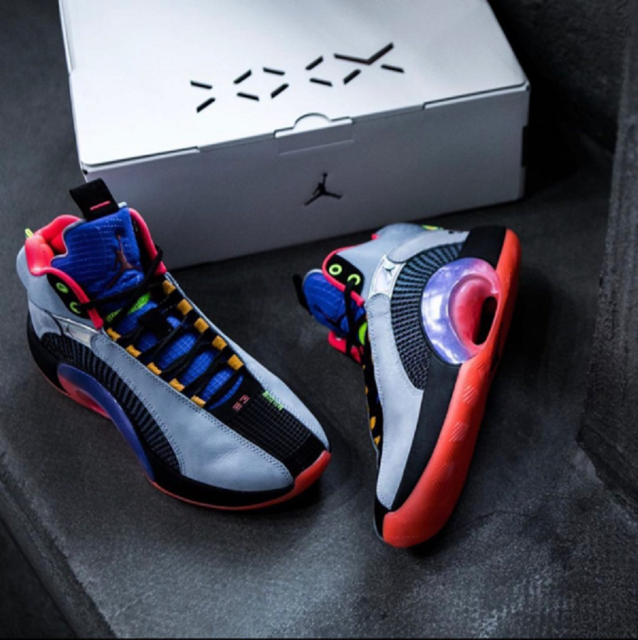 Giày Nike Air Jordan 35 SP TP PF ‘Center of Gravity’ DC1493-001 - Ảnh 3