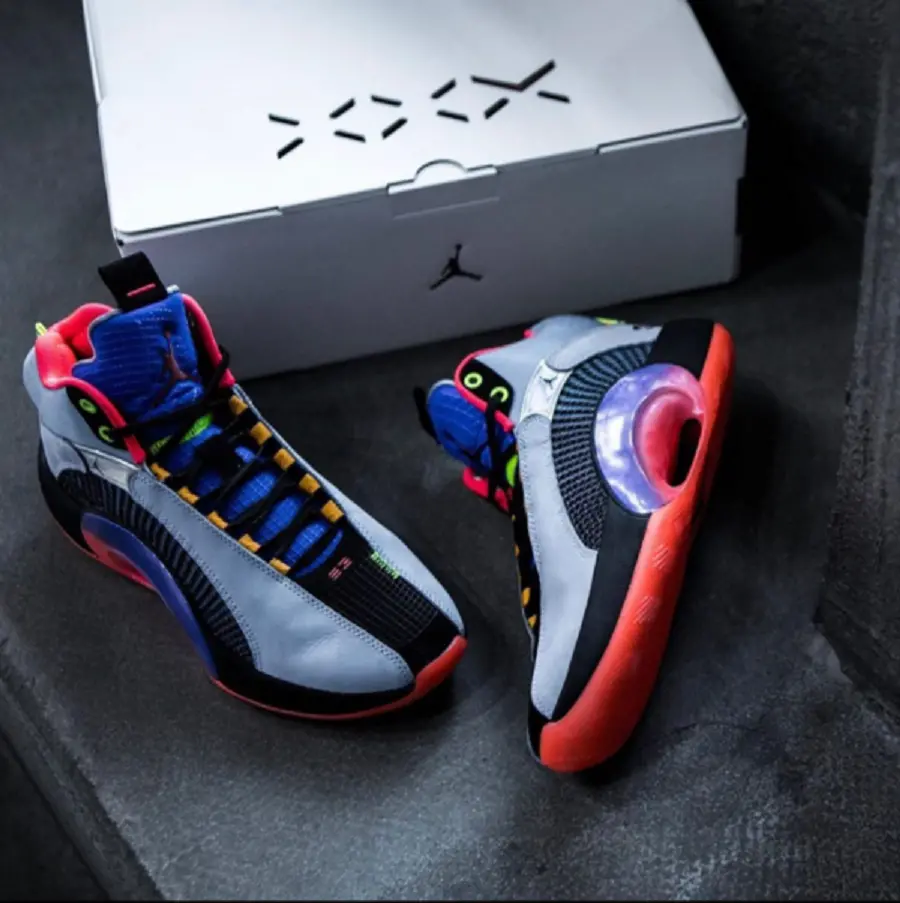 Giày Nike Air Jordan 35 SP TP PF ‘Center of Gravity’ DC1493-001 - Ảnh 3