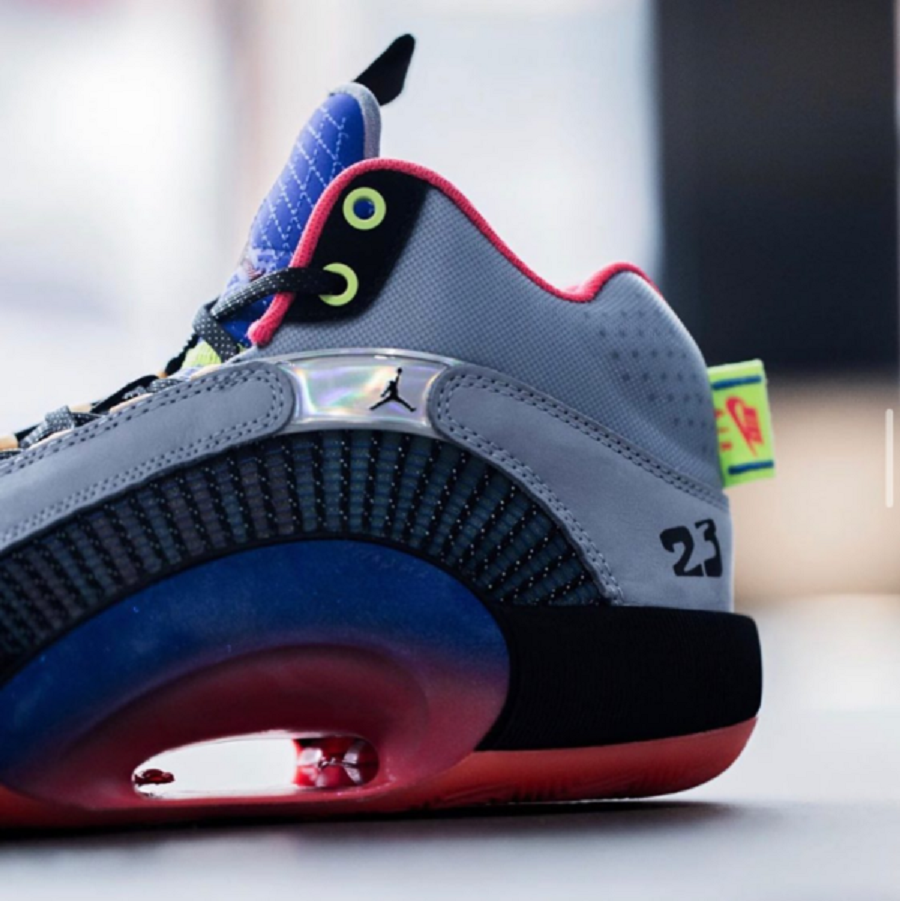 Giày Nike Air Jordan 35 SP TP PF ‘Center of Gravity’ DC1493-001 - Ảnh 4