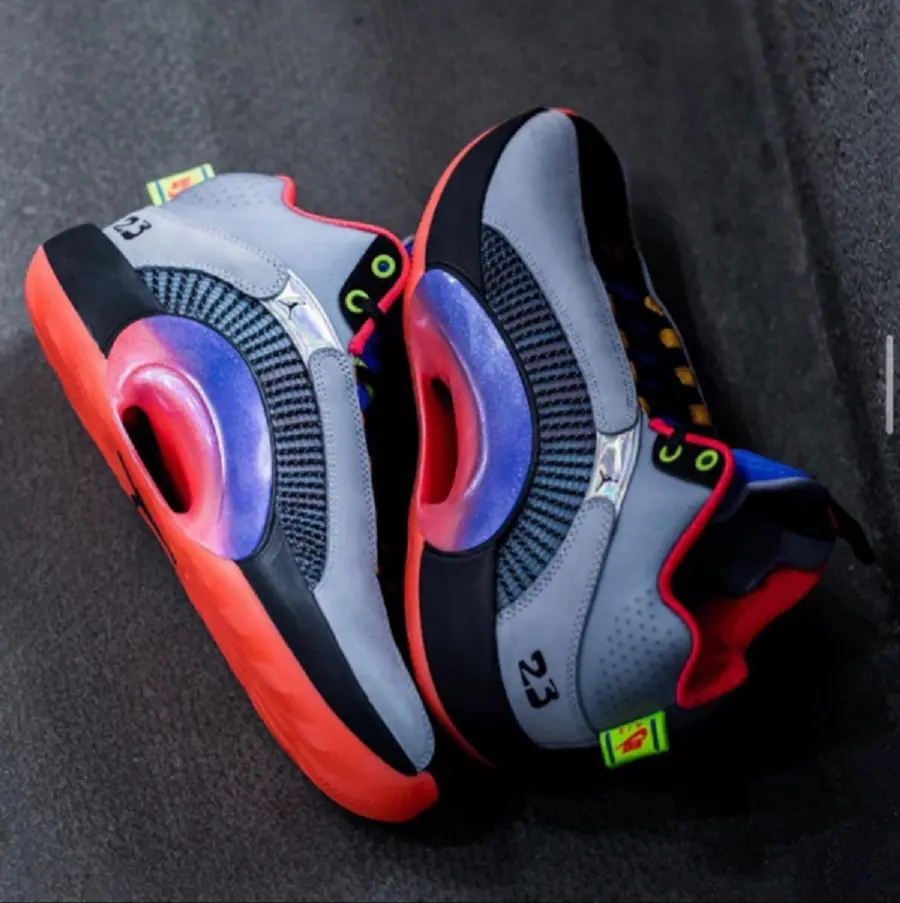 Giày Nike Air Jordan 35 SP TP PF ‘Center of Gravity’ DC1493-001 - Ảnh 5