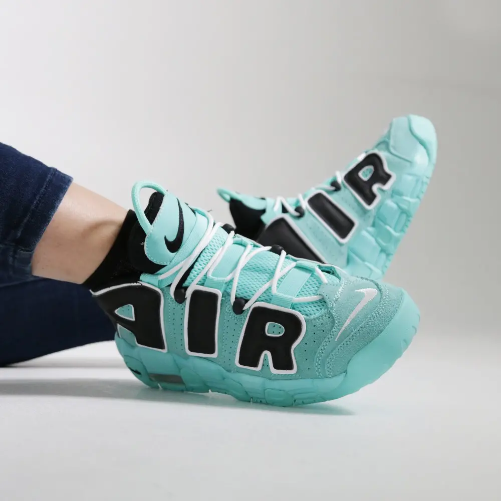 Giày Nike Air More Uptempo '96 QS 'Light Aqua' CN8118-400 - Ảnh 4