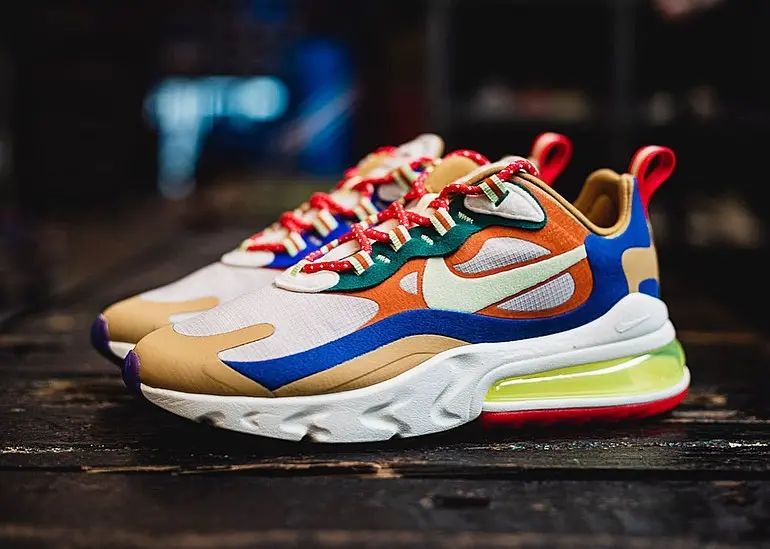 Giày Nike Wmns Air Max 270 React 'Multi-Color' CQ4805-071 - Ảnh 5