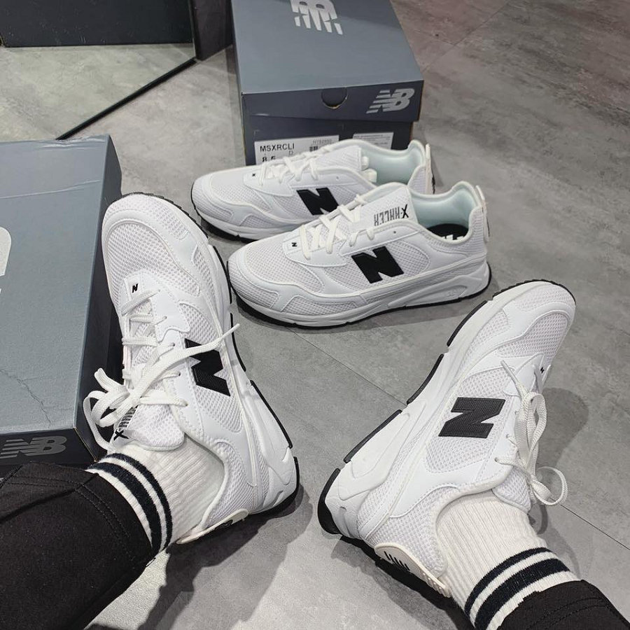 Giày New Balance X-Racer 'White' MSXRCLI - Ảnh 2