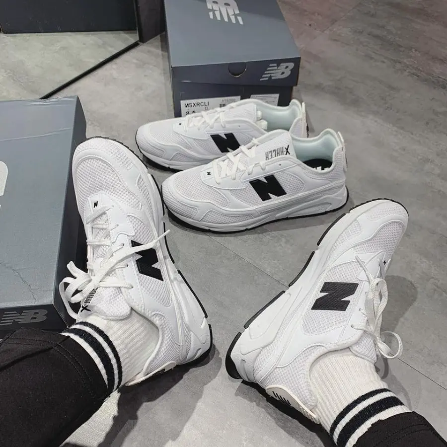 Alternative view of Giày New Balance X-Racer 'White' MSXRCLI