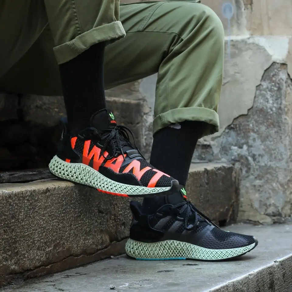 Alternative view of Giày Adidas ZX 4000 4D 'I Want, I Can' EF9625