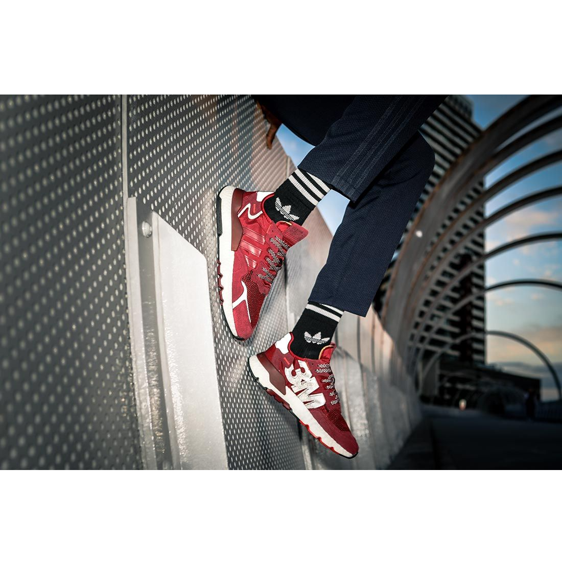 Giày Adidas 3M x Nite Jogger ‘Burgundy’ EE5870 - Ảnh 3