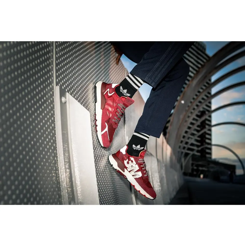 Giày Adidas 3M x Nite Jogger ‘Burgundy’ EE5870 - Ảnh 3