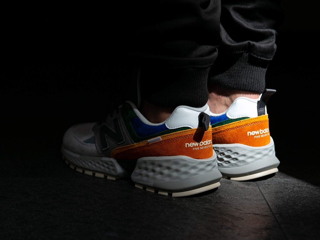 Giày New Balance 574 'Grey' MS574APG - Ảnh 5