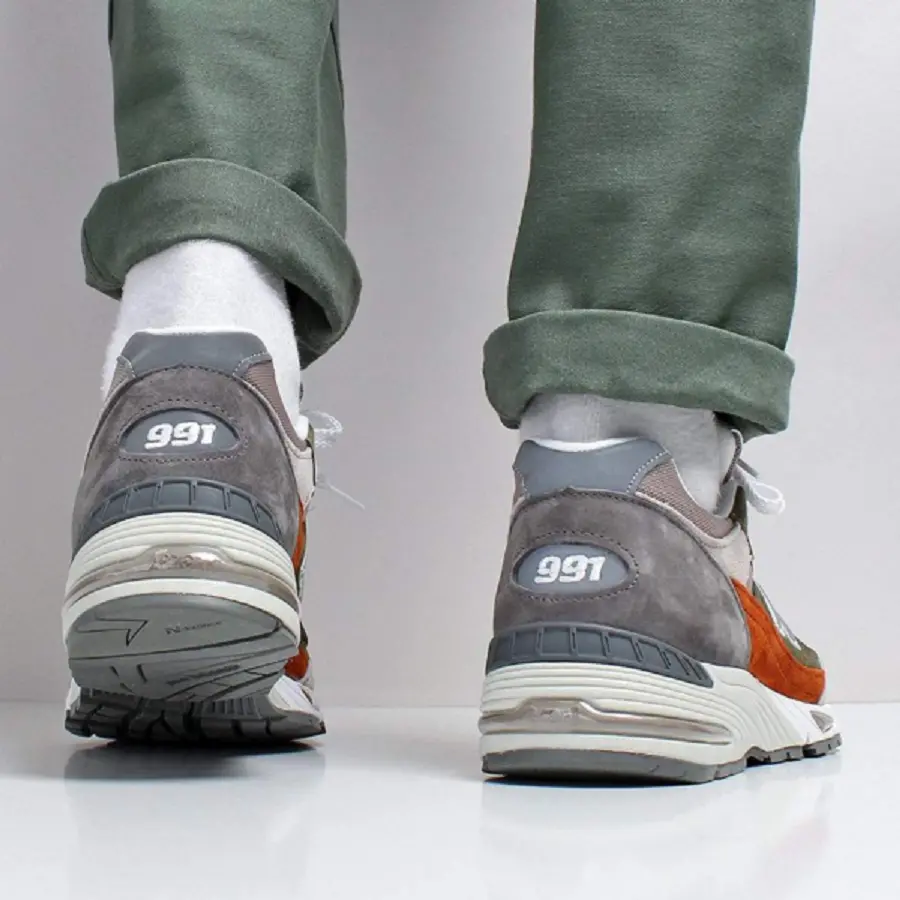 Giày New Balance 991 Made In England ‘Nu Block Tan’ M991NGO - Ảnh 3