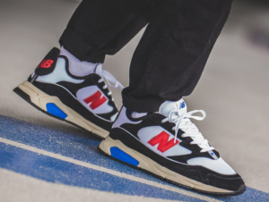 Alternative view of Giày New Balance X-Racer 'Black Red' MSXRCSLG