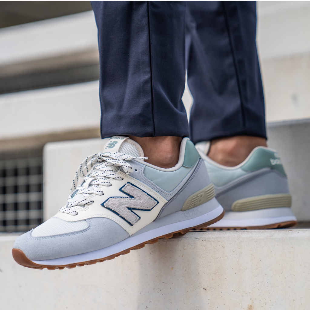 Giày New Balance 574 'Light Blue' ML574NFS - Ảnh 4