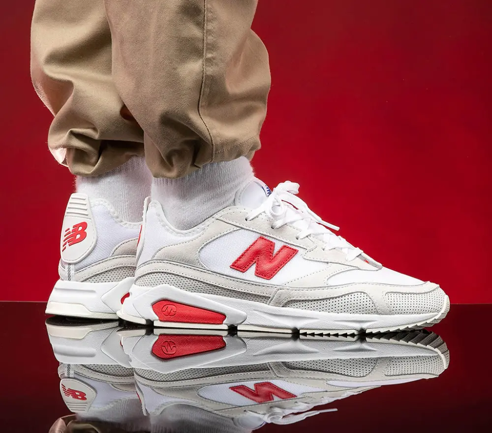 Alternative view of Giày New Balance X-Racer 'Ivory Red' MSXRCSLD