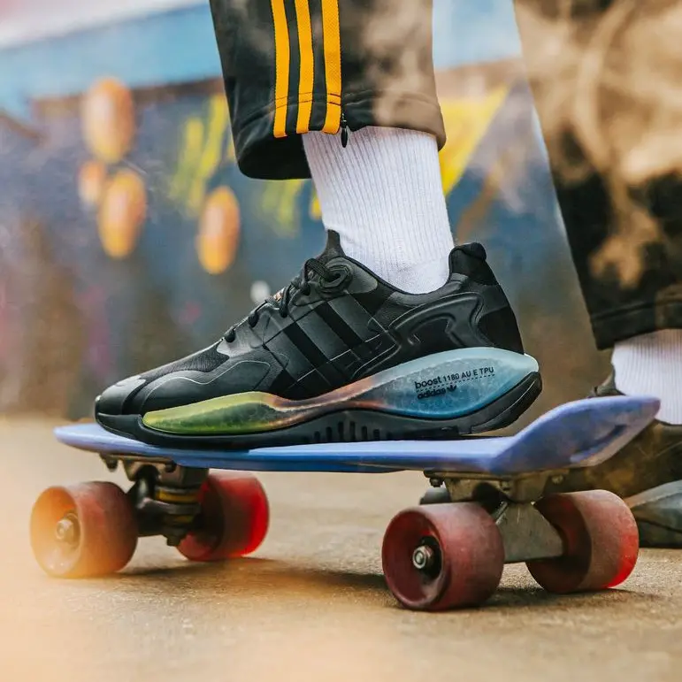 Giày Adidas ZX Alkyne 'Black Multi' FW4793 - Ảnh 5