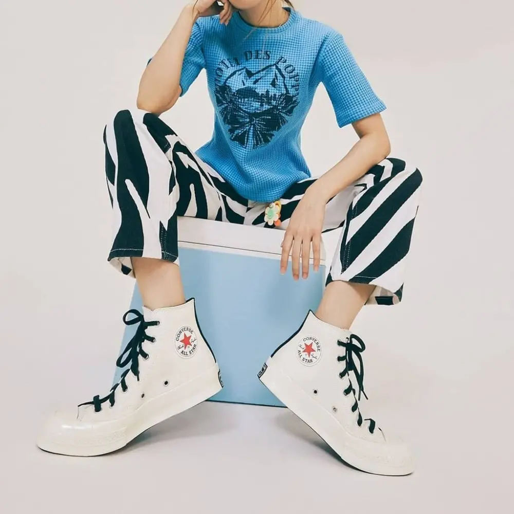 Giày Converse Keith Haring x Chuck 70 High 'White' 171858C - Ảnh 3