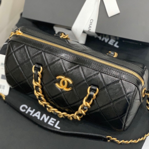 Alternative view of Túi Chanel Bowling Bag Calfskin 'Black' AS1897-B03795-94305