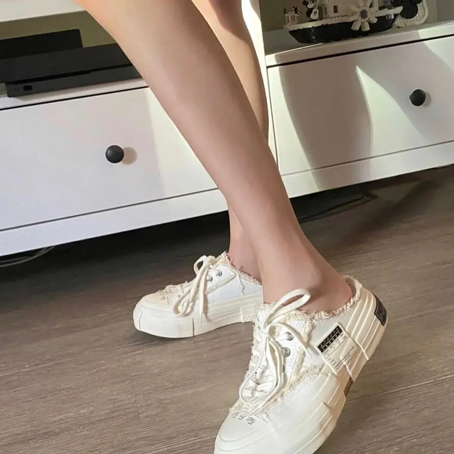 Alternative view of Giày Xvessel G.O.P Low All White S20X010W