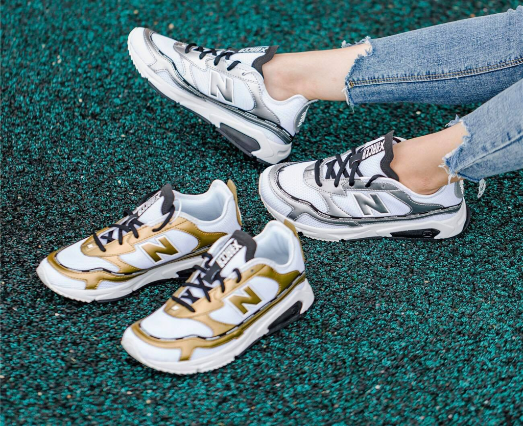 Giày New Balance Wmns X-Racer 'Gold' WSXRCHLD - Ảnh 4