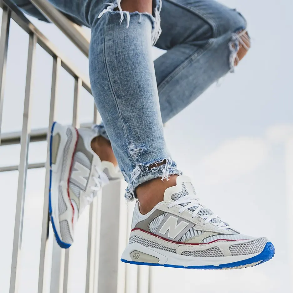 Giày New Balance X-Racer 'White Red Blue' MSXRCTLB - Ảnh 5