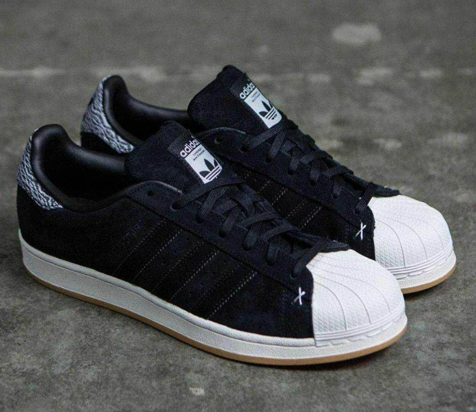 Giày Adidas Superstar 'Black Gum' B27737 - Ảnh 4