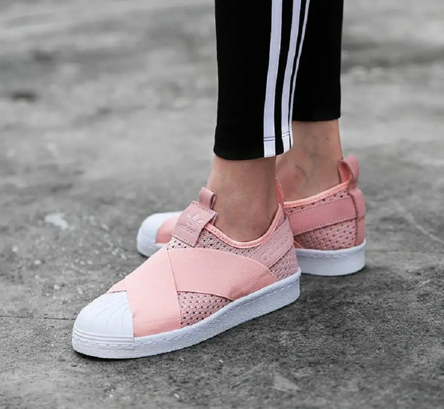 Giày Adidas Wmns Superstar Slip-On 'Haze Coral' BB2122 - Ảnh 3