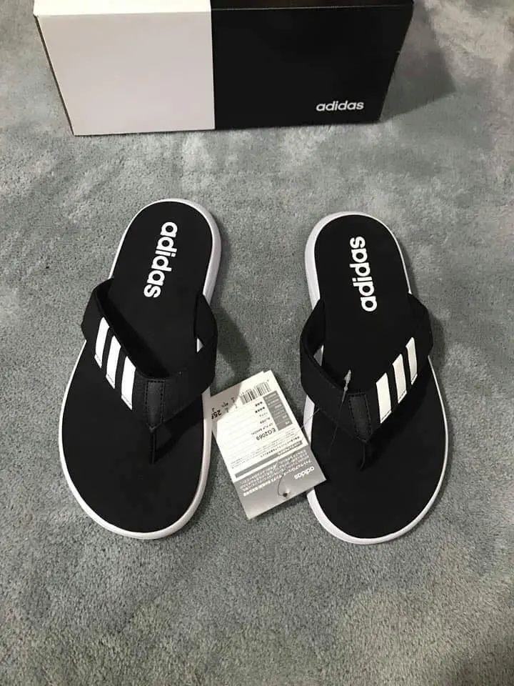 Alternative view of Dép Adidas Comfort Flip Flops Black EG2069