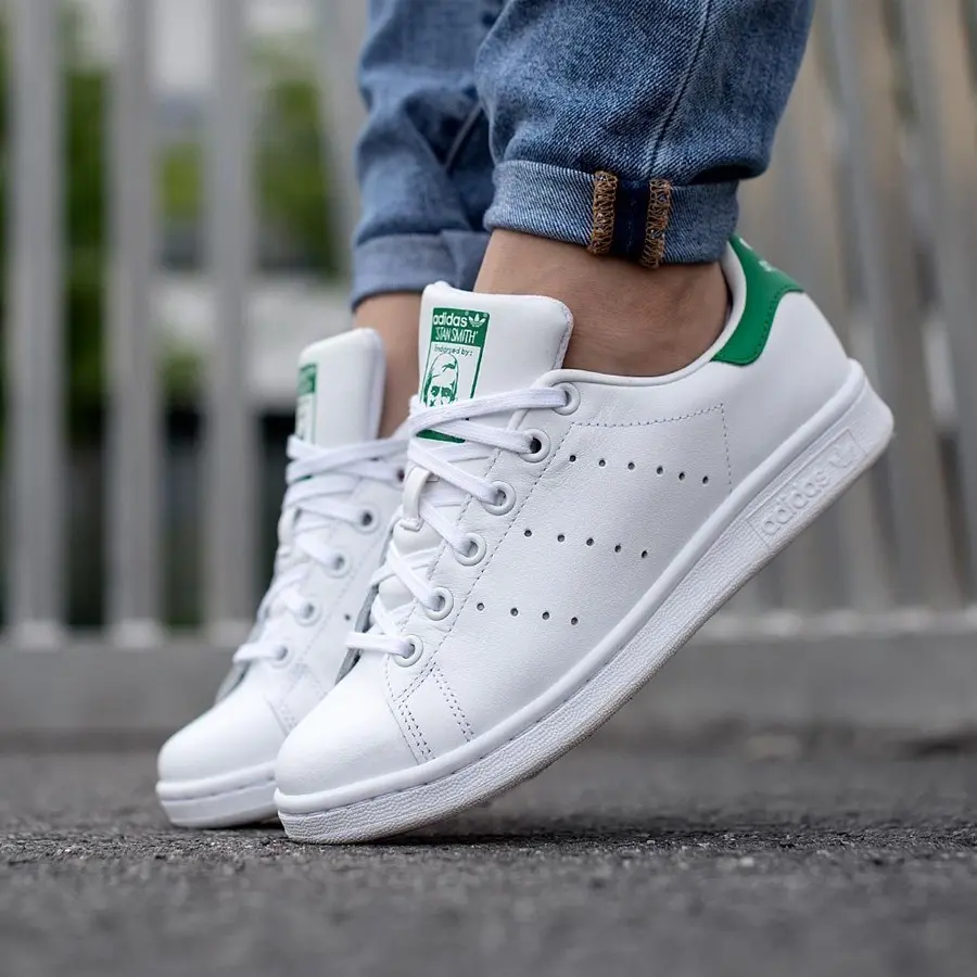 Alternative view of Giày Adidas Stan Smith White Green B24105