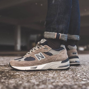 Alternative view of Giày New Balance 991 ‘Grey’ M991ANG