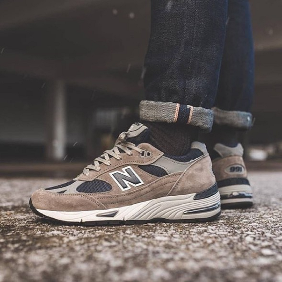 Giày New Balance 991 ‘Grey’ M991ANG - Ảnh 2