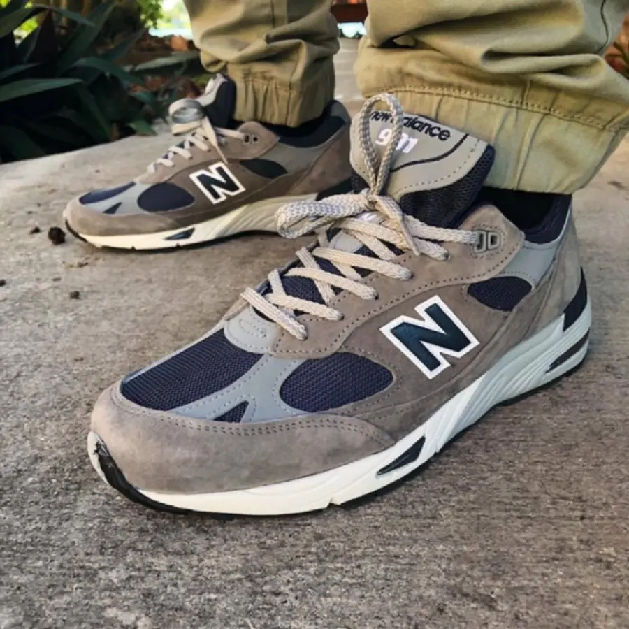 Giày New Balance 991 ‘Grey’ M991ANG - Ảnh 3