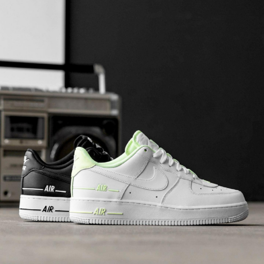 Giày Nike Air Force 1 07 LV8 ‘Double Air White Volt’ CJ1379-101 - Ảnh 5