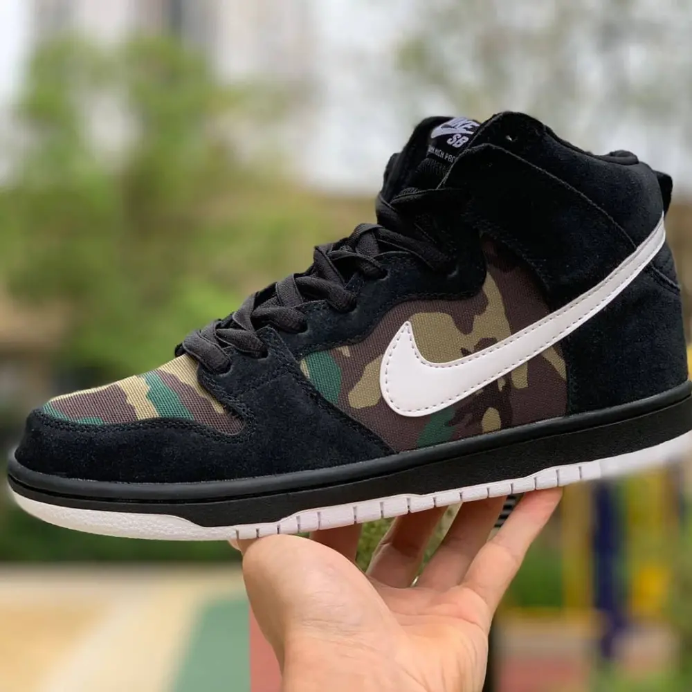 Giày Nike SB Dunk High SB 'Camo' BQ6826-001 - Ảnh 3