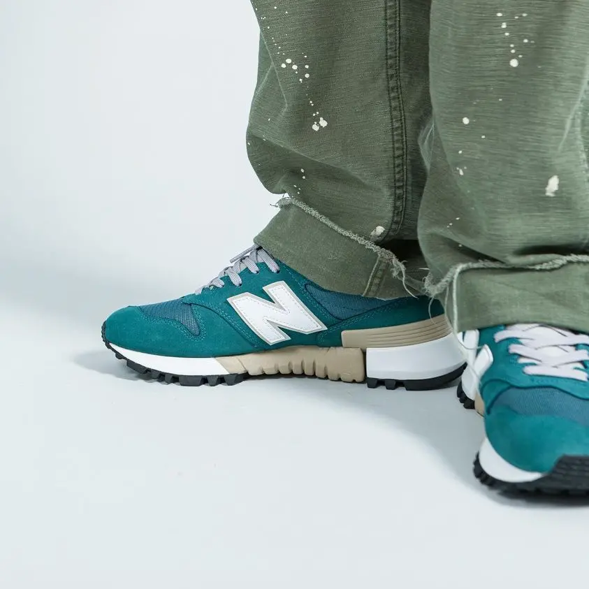Giày New Balance Tokyo Design Studio x RC 1300 'Mallard Blue' MS1300TG - Ảnh 4