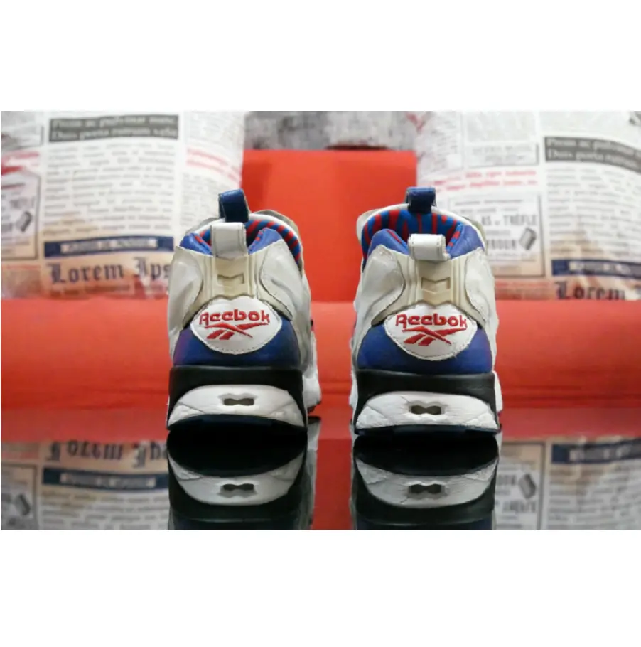 Giày Reebok Instapump Fury Tiger 'White Red Blue' V47898 - Ảnh 5