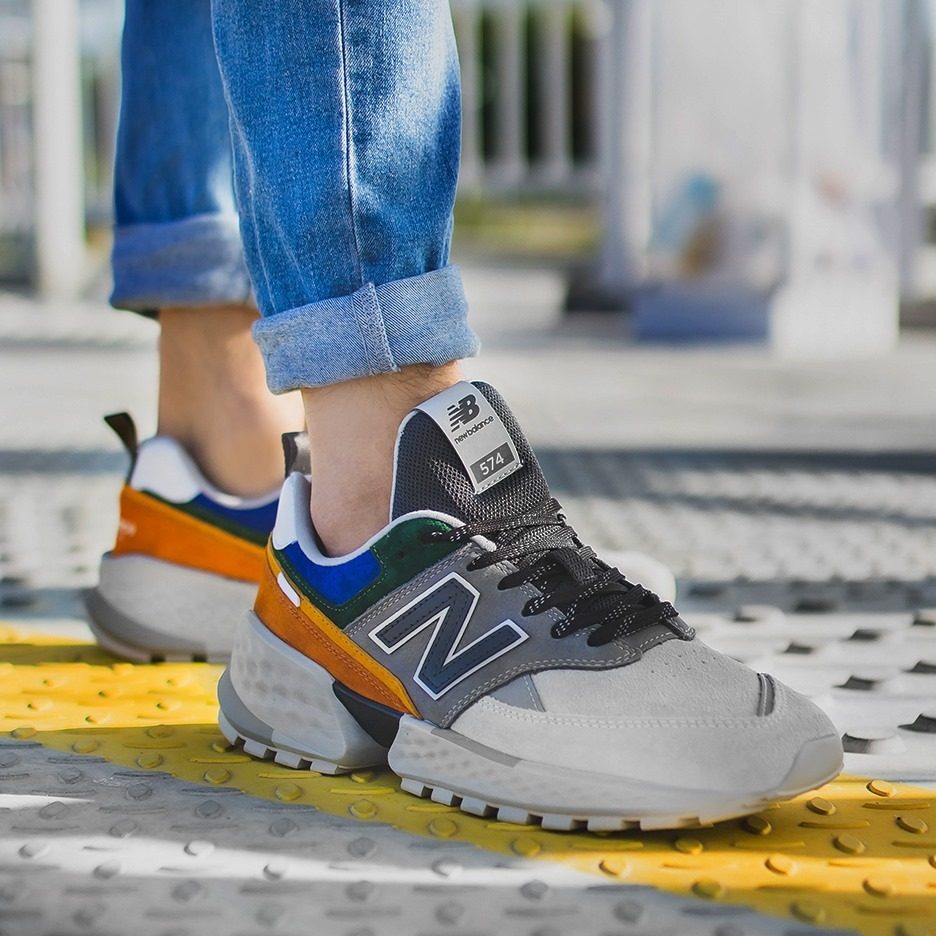 Giày New Balance 574 'Grey' MS574APG - Ảnh 6