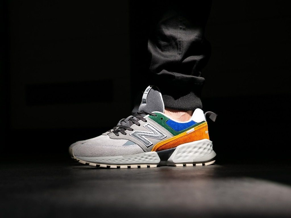 Giày New Balance 574 'Grey' MS574APG - Ảnh 3