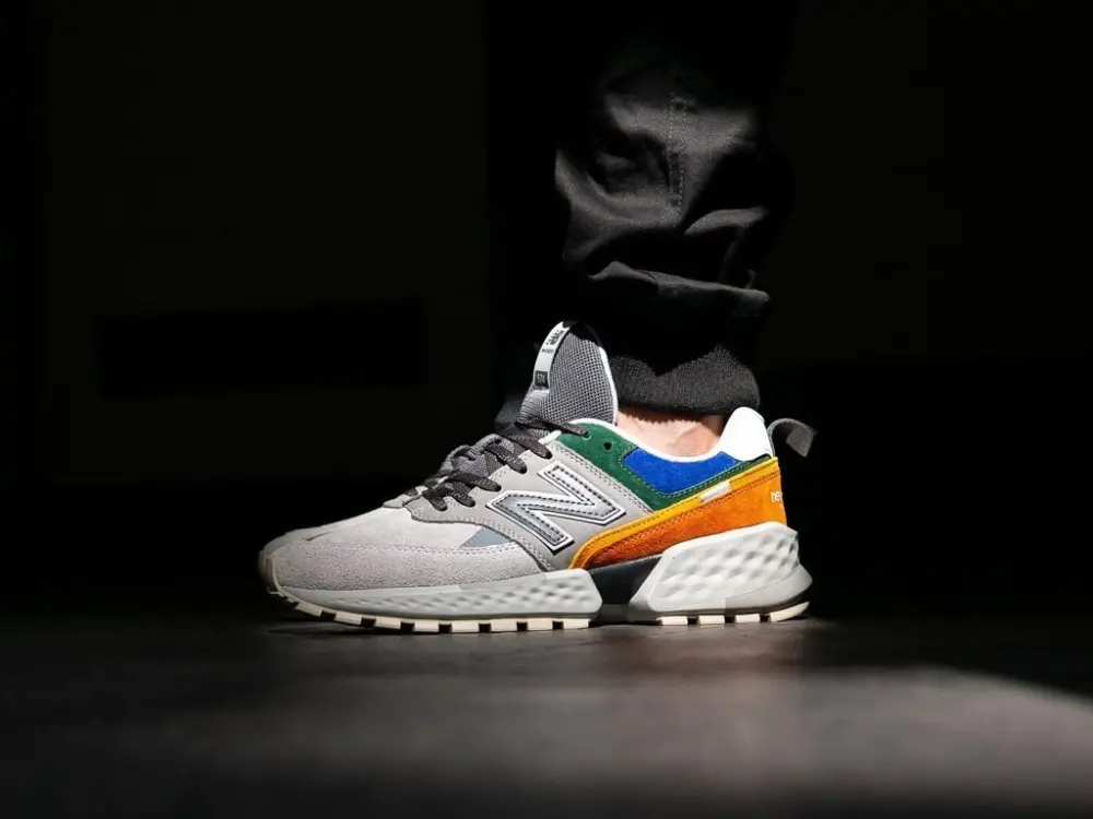 Giày New Balance 574 'Grey' MS574APG - Ảnh 3