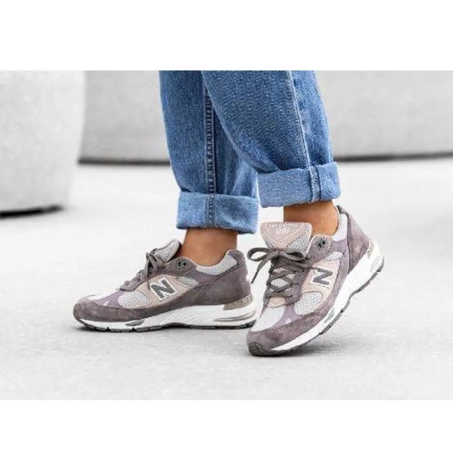 Giày New Balance Wmns 991 ‘Pink Grey’ W991LGS - Ảnh 3