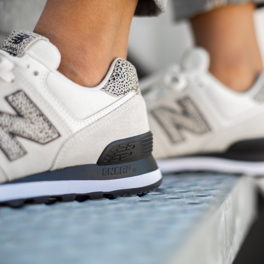 Giày New Balance Wmns 574 Cheetah Print Angora WL574AND - Ảnh 4