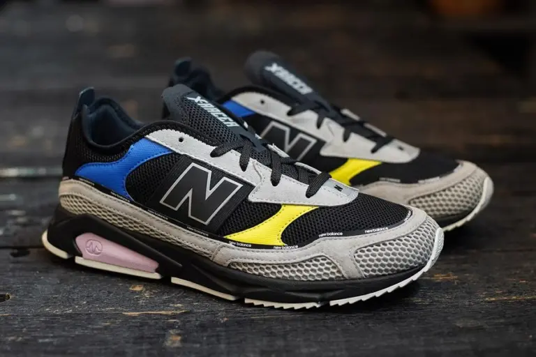 Alternative view of Giày New Balance X-Racer 'Grey Black' MSXRCTLC