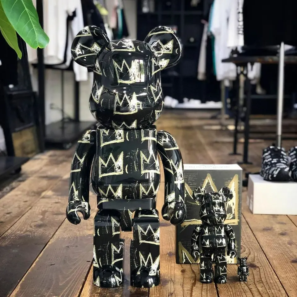 Alternative view of Mô Hình Bearbrick Jean Michel Basquiat #8 100% + 400% & 1000%