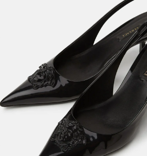 Alternative view of Giày Versace La Medusa Naplak Sling-Back Pumps DST638H-D1VE-D41XN